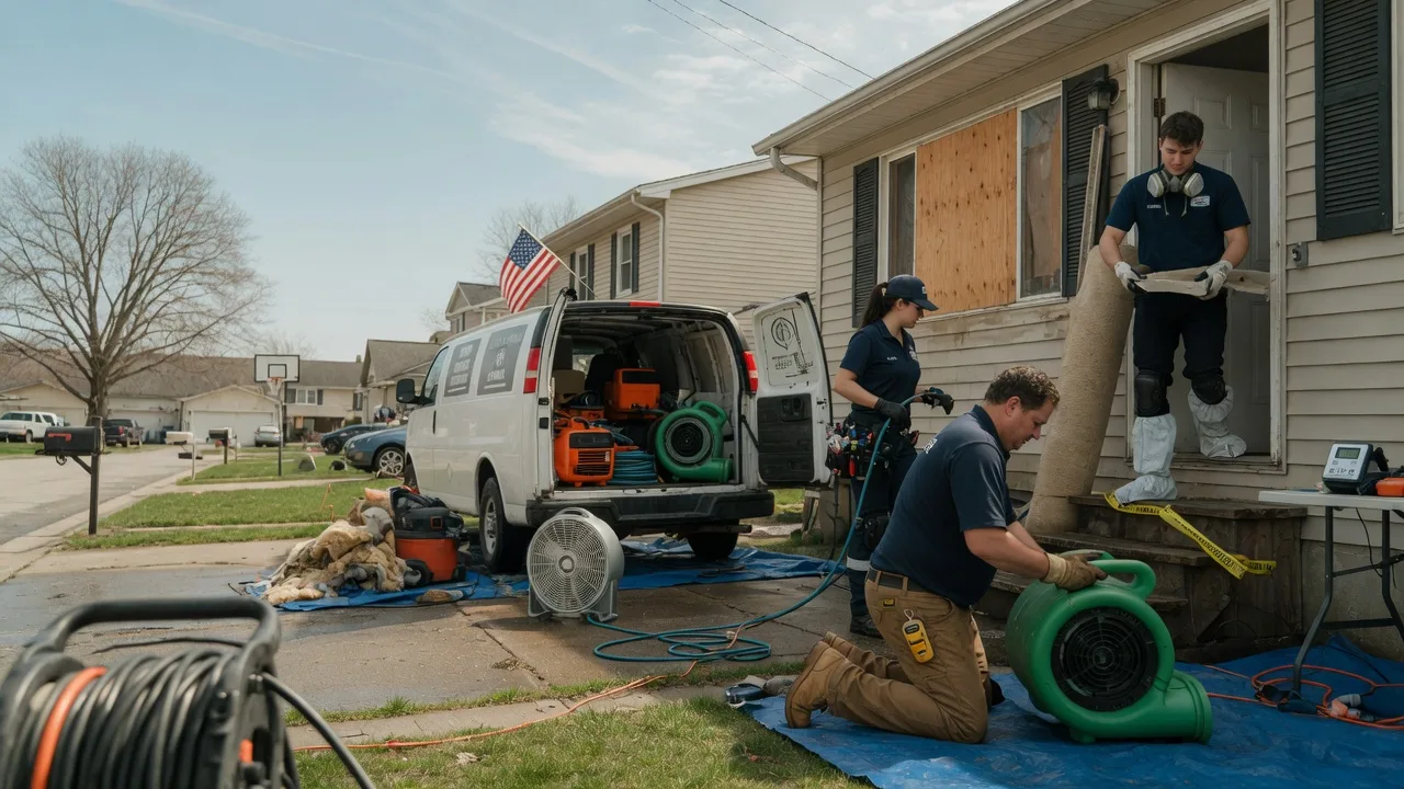 Water Damage Restoration in Valley City, ND near me